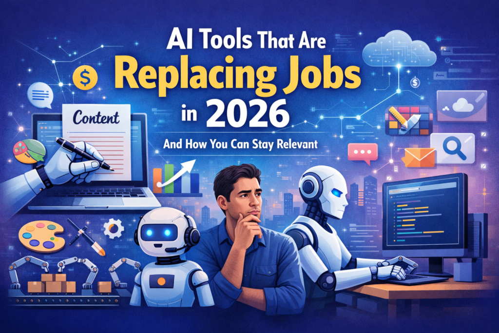 AI Tools That Can Replace Your Job in 2026 – 7 Powerful & Profitable Picks