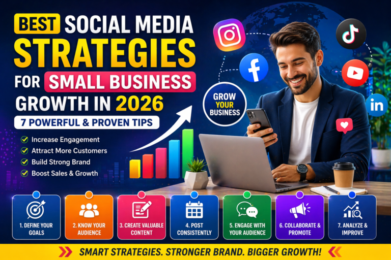 Best Social Media Strategies for Small Business Growth in 2026 – 7 Powerful & Proven Tips