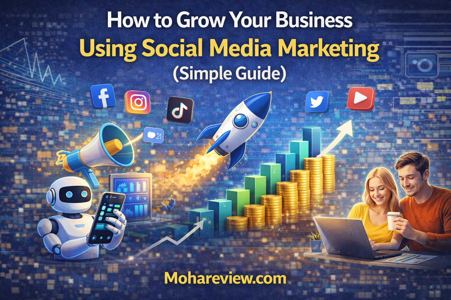 How to Grow Your Business Using Social Media Marketing – 7 Simple & Powerful Steps