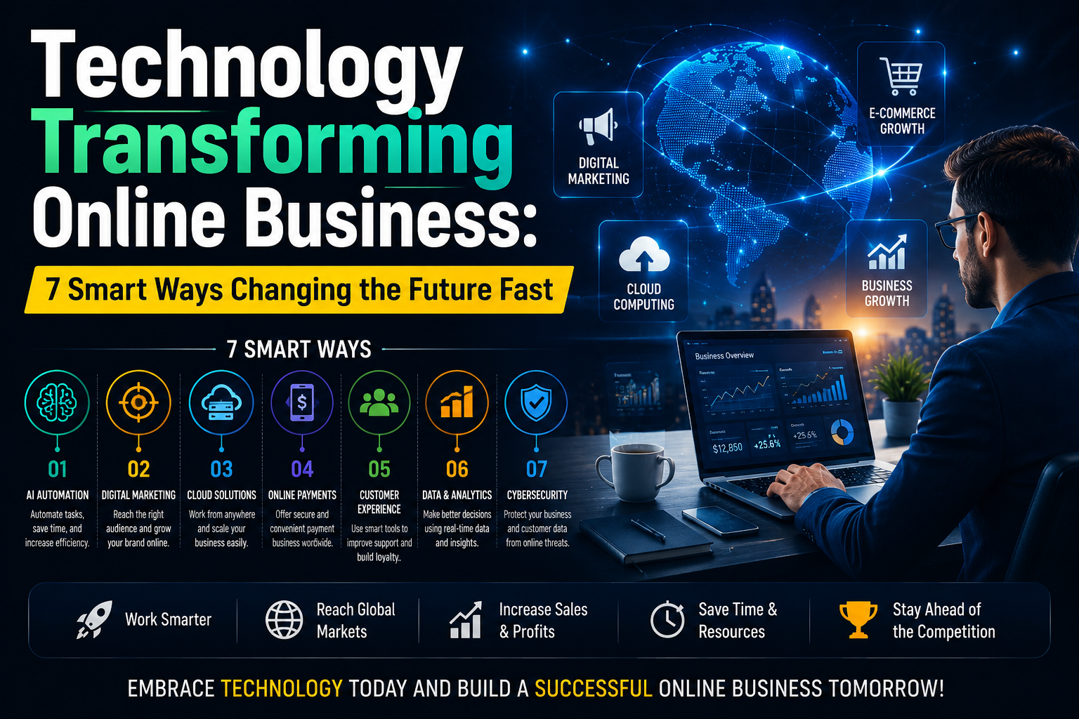Technology Transforming Online Business: 7 Smart Ways Changing the Future Fast