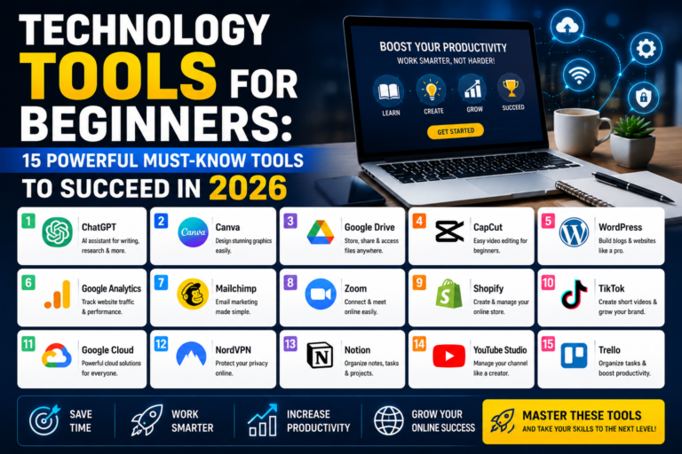 Technology Tools for Beginners: