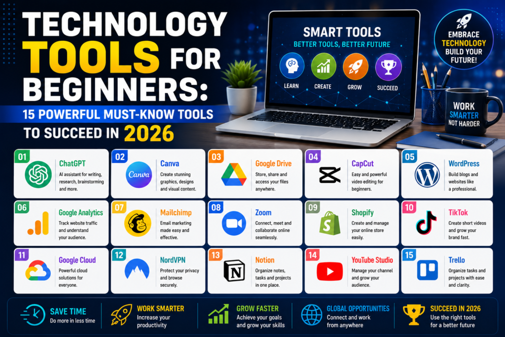 Technology Tools for Beginners: