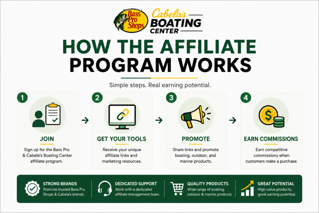Bass Pro & Cabela's Boating Center Review 2026: Is This Affiliate Program Worth Joining?