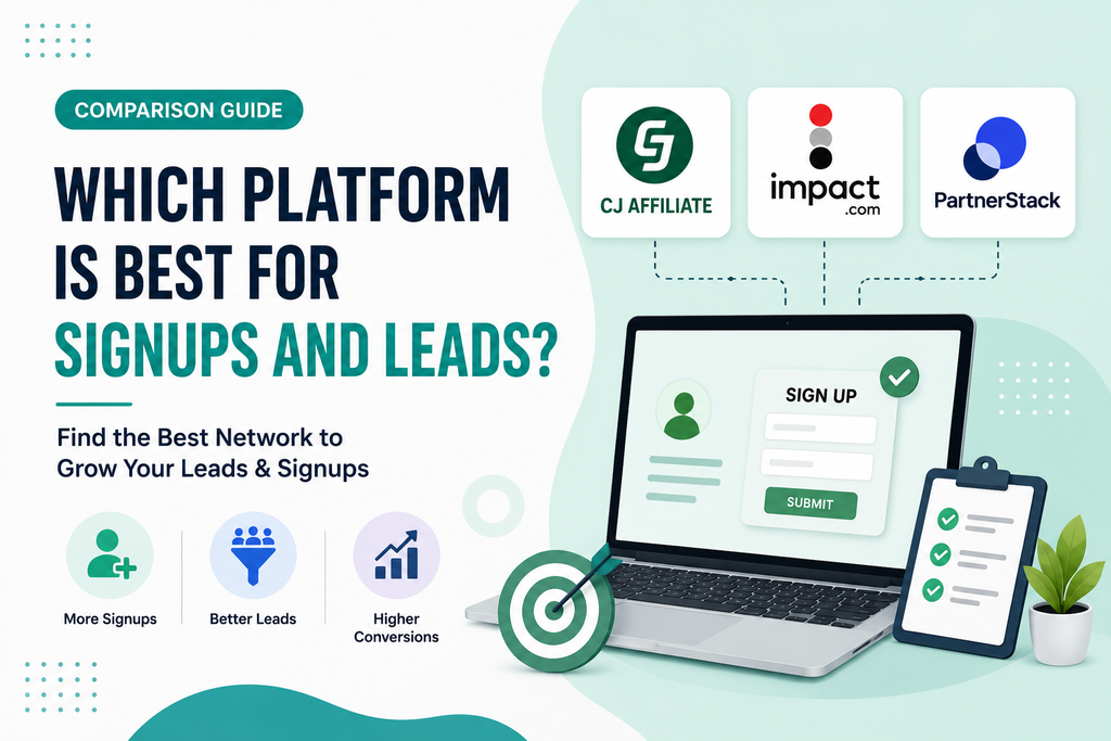 CJ Affiliate vs Impact.com vs PartnerStack
