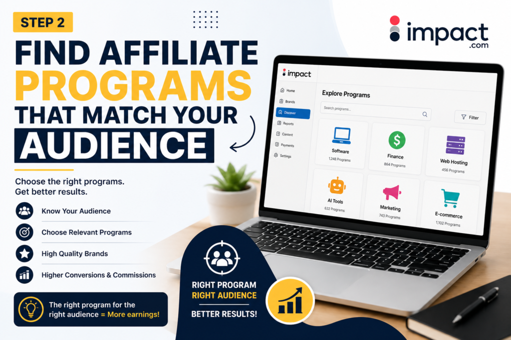 Earn Your First Commission on Impact.com