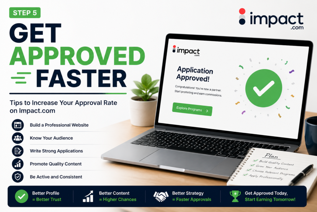 Earn Your First Commission on Impact.com