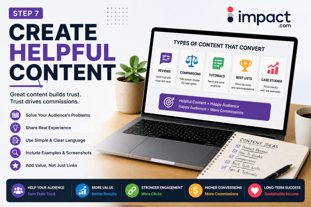 Earn Your First Commission on Impact.com