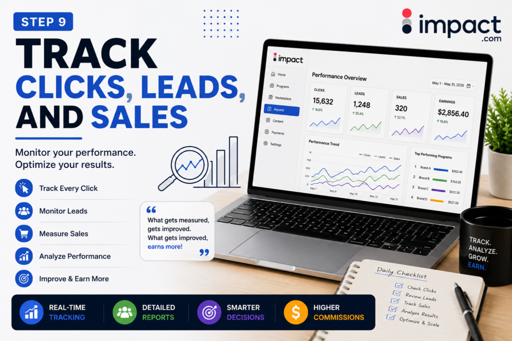 Earn Your First Commission on Impact.com