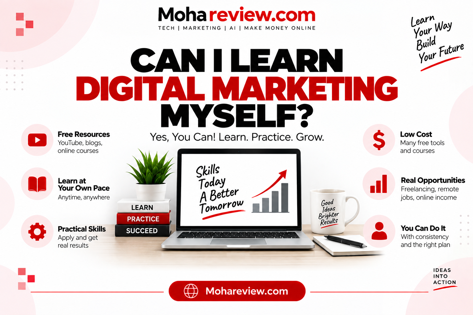 can I learn digital marketing myself