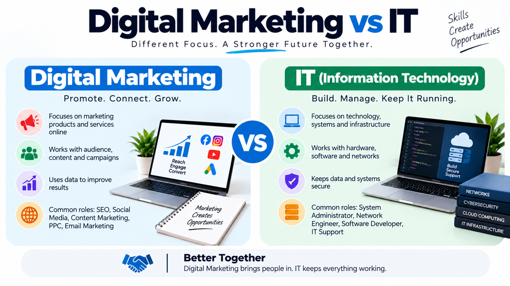 is digital marketing an IT job