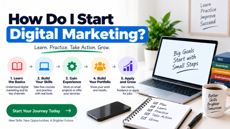 how do I start digital marketing